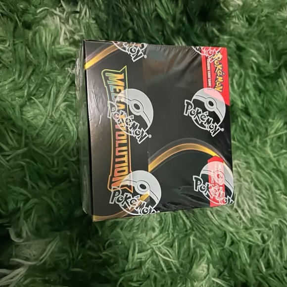 Pokemon Trading Cards Box - Black and Gold